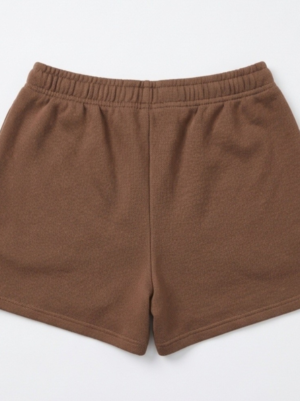 ZENANA Women's Brown Casual Elastic-Waist Shorts NWOT